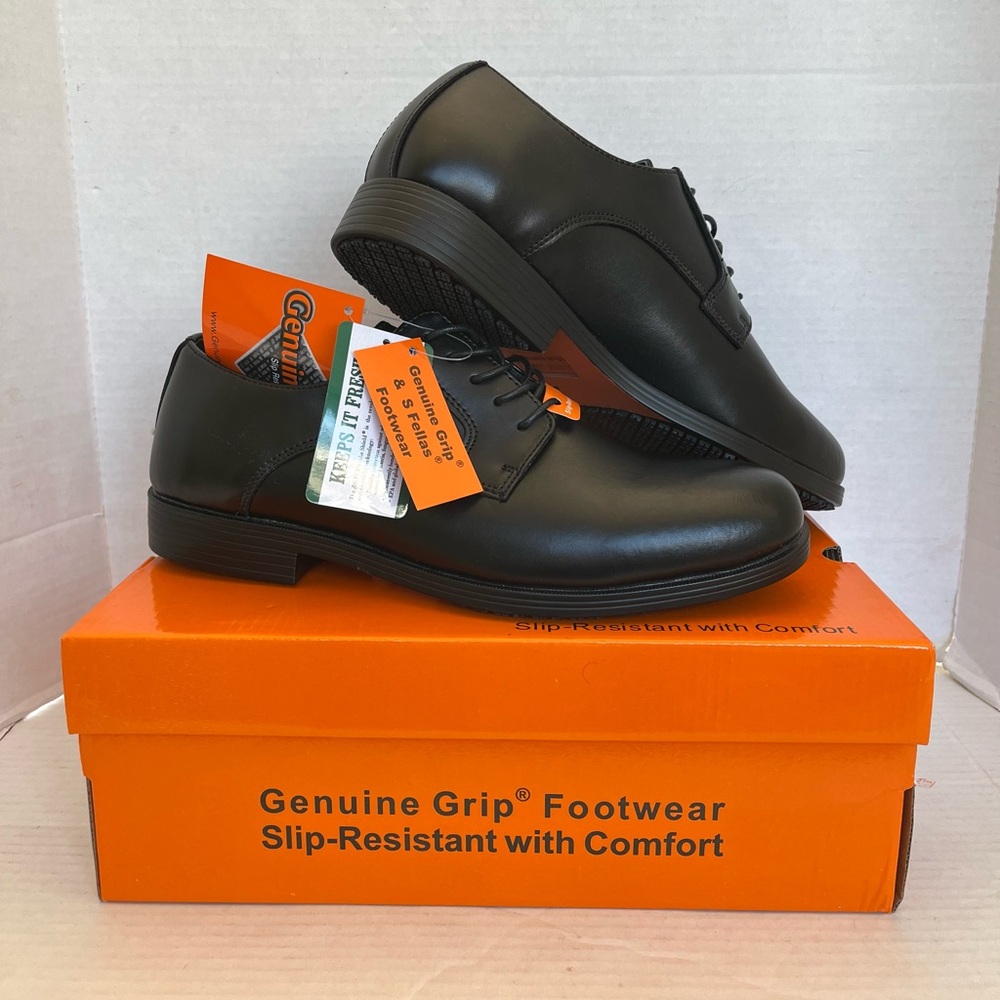 Genuine Grip Slip Resistant Footwear with Comfort 9540 Mens 9M Womens 11M